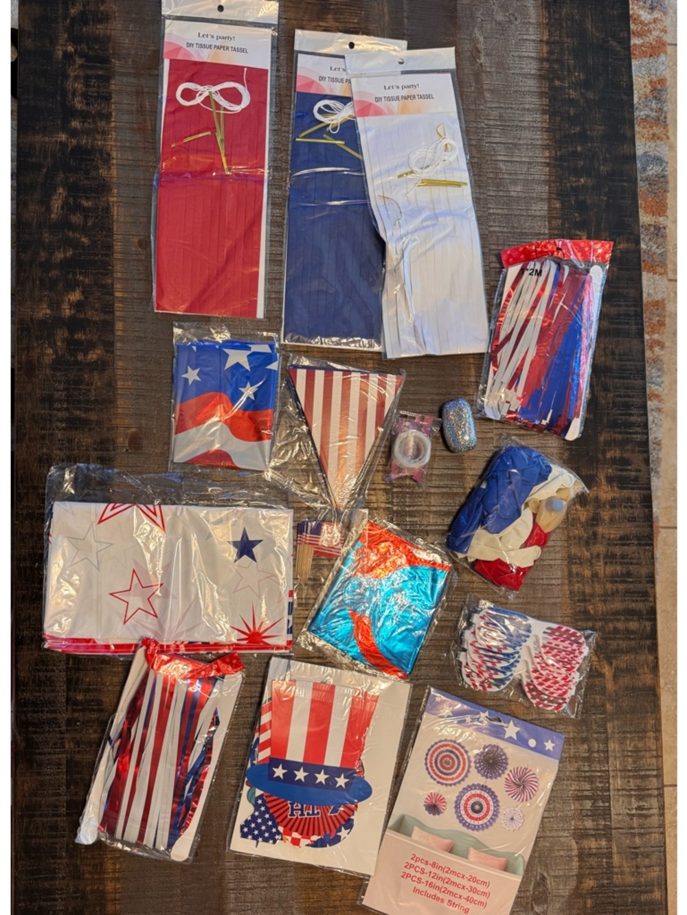 4th of July Party Favors Fourth of July Decorations Patriotic Party Decorations
